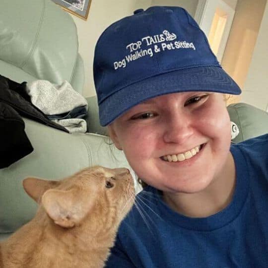 Sarah Top Tails Dog Walking Pet Sitting Greensboro